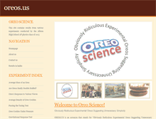 Tablet Screenshot of oreos.us